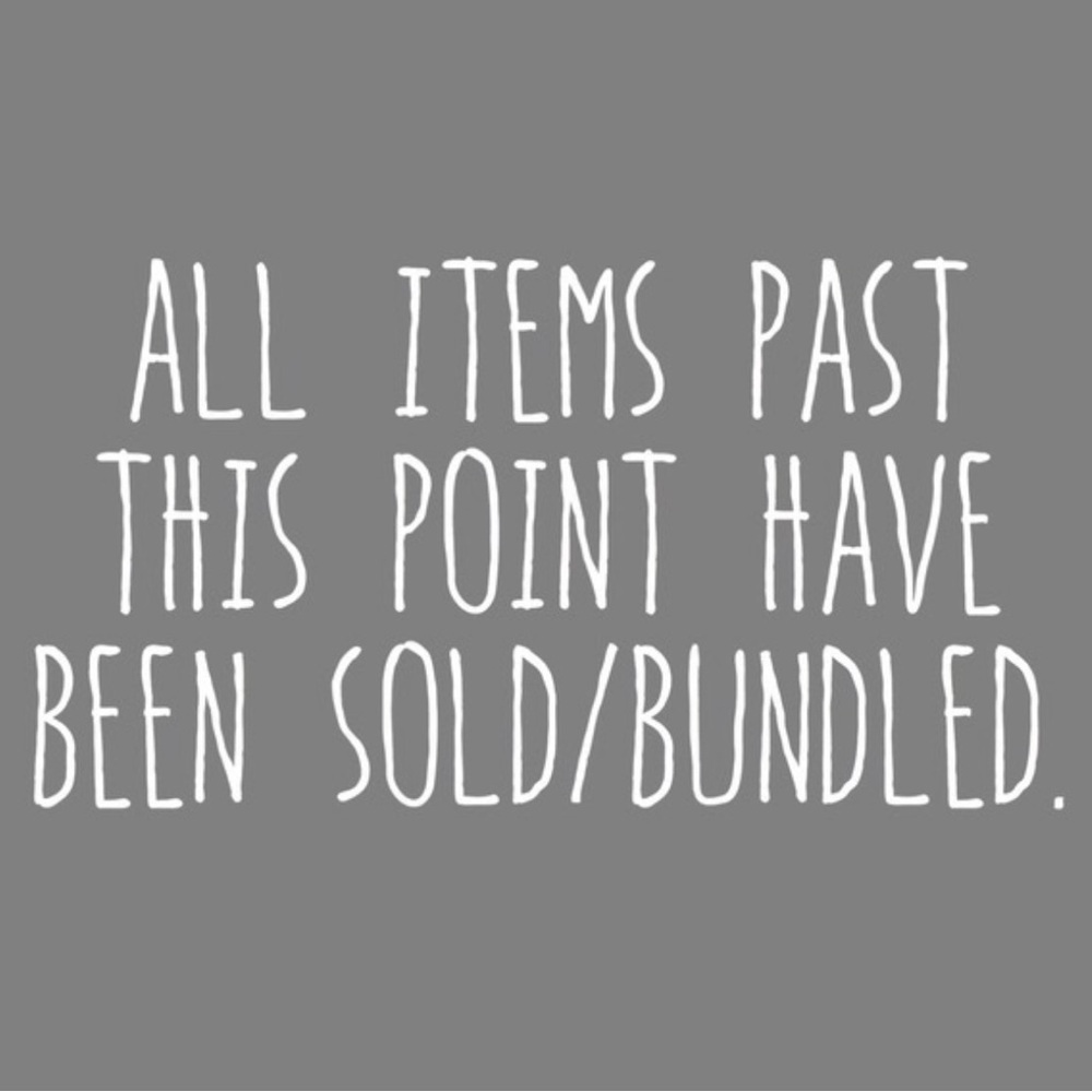 everything past this post has been sold!